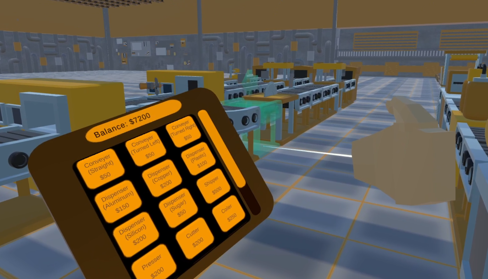 Manufacturing Minigame