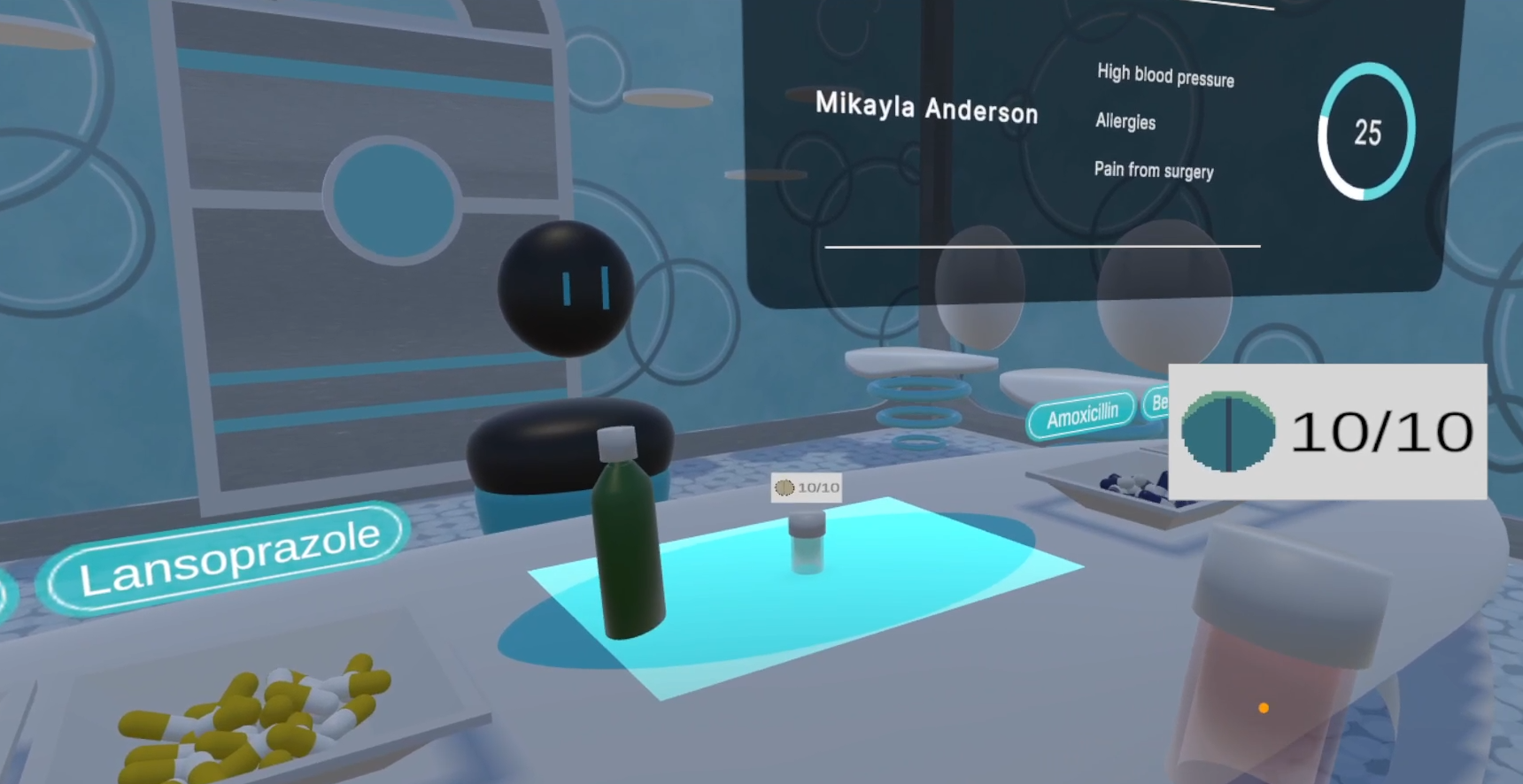 Pharmacy Minigame